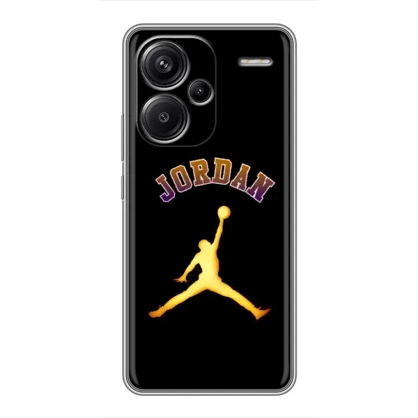 Чехол с принтом «Jordan Gold» для Xiaomi Redmi Note 13 Pro Plus