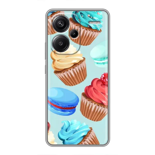 Чехол с принтом «Кексики» для Xiaomi Redmi Note 13 Pro Plus Чехол с принтом «Кексики» для Xiaomi Redmi Note 13 Pro Plus