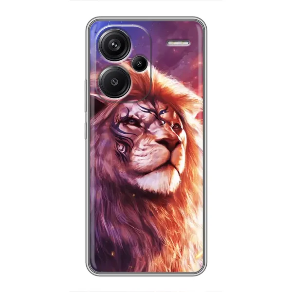 Чехол с принтом «Красочный Лев» для Xiaomi Redmi Note 13 Pro Plus