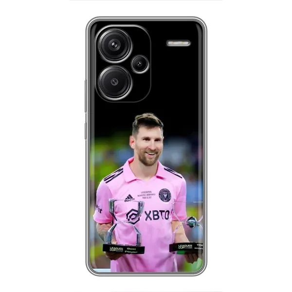 Чехол с принтом «Кубки Месси» для Xiaomi Redmi Note 13 Pro Plus