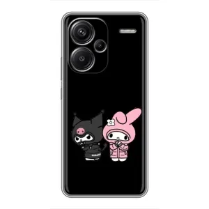 Чехол с кроликом Куроми на Xiaomi Redmi Note 13 Pro Plus (Куроми и Мелоди)