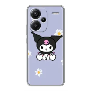 Чехол с кроликом Куроми на Xiaomi Redmi Note 13 Pro Plus (Куроми в цветах)
