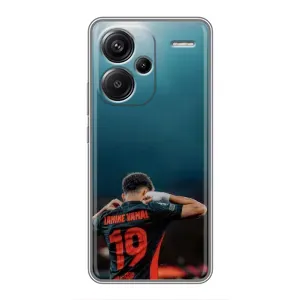 Чехол с футболистом Ламин Ямаль Xiaomi Redmi Note 13 Pro Plus (Ламин 19)