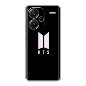 Чехлы BTS для Xiaomi Redmi Note 13 Pro Plus (AlphaPrint) (Лого BTS)