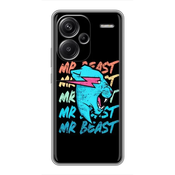 Чехол с принтом «logo Mr beast» для Xiaomi Redmi Note 13 Pro Plus