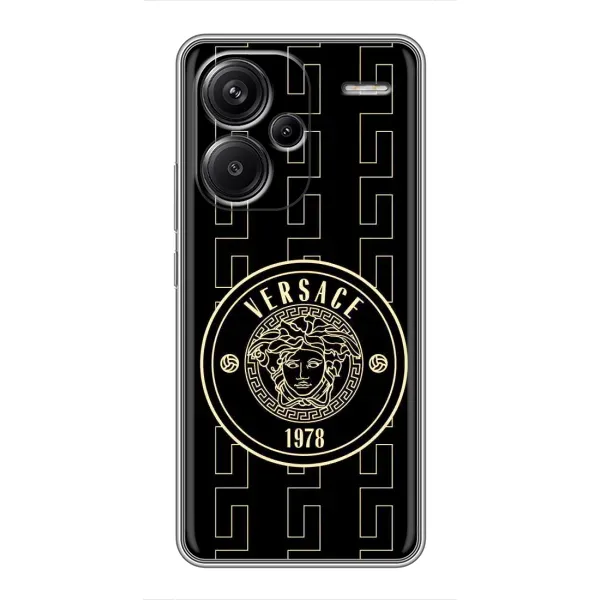 Чехол с принтом «Лого Версаче» для Xiaomi Redmi Note 13 Pro Plus