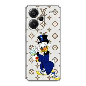 Чехли для Xiaomi Redmi Note 13 Pro Plus - Скрудж МакДак Louis Vuitton (PREMIUMPrint) (Макдак на стилі)