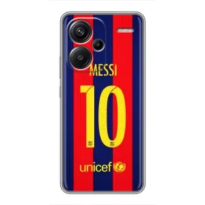 Чехлы Месси для Xiaomi Redmi Note 13 Pro Plus (AlphaPrint) (Messi Barca 10)