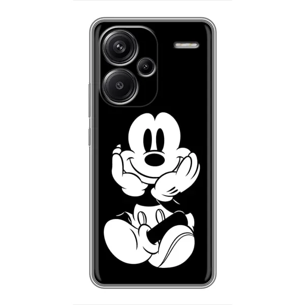 Чехол с принтом «Микки на черном» для Xiaomi Redmi Note 13 Pro Plus