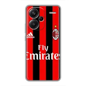 Чехлы для Xiaomi Redmi Note 13 Pro Plus (VPrint) - Футбольные клубы (Milan)