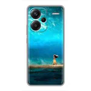 Чехол с мультфильмом Моана Xiaomi Redmi Note 13 Pro Plus (Океан Моана)