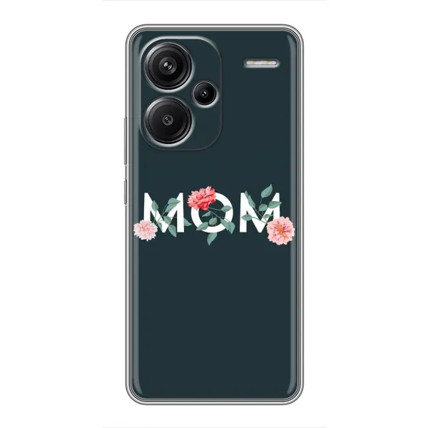 Чехол с принтом «Mom дизайн» для Xiaomi Redmi Note 13 Pro Plus