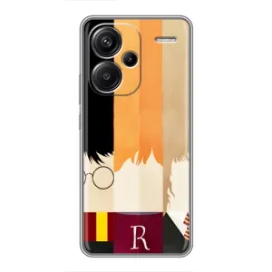 Чехлы с Гарри Поттером для Xiaomi Redmi Note 13 Pro Plus (AlphaPrint) (обложка Гарри Поттера)