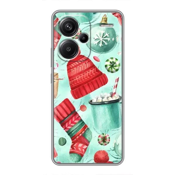 Чехол с принтом «Одежда НГ» для Xiaomi Redmi Note 13 Pro Plus