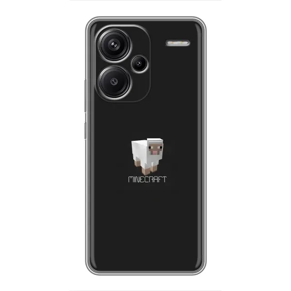 Чехол с принтом «Овечка Майнкрафт» для Xiaomi Redmi Note 13 Pro Plus Чехол с принтом «Овечка Майнкрафт» для Xiaomi Redmi Note 13 Pro Plus