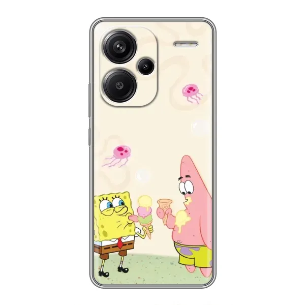 Чохол з принтом «Патрік і Боб» для Xiaomi Redmi Note 13 Pro Plus
