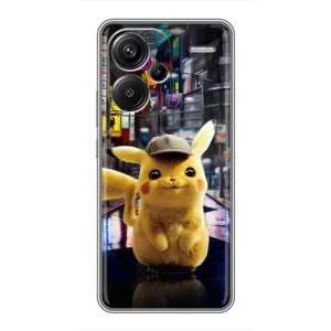 Чехлы с крутыми принтами для Xiaomi Redmi Note 13 Pro Plus - (PREMIUMPrint) (Пикачу)