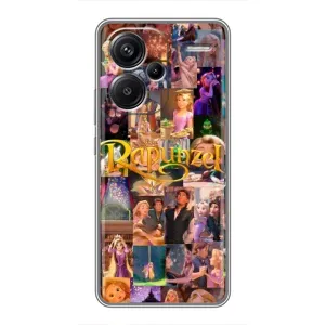 Чехол Рапунцель для Xiaomi Redmi Note 13 Pro Plus (Коллаж Рапунцель)