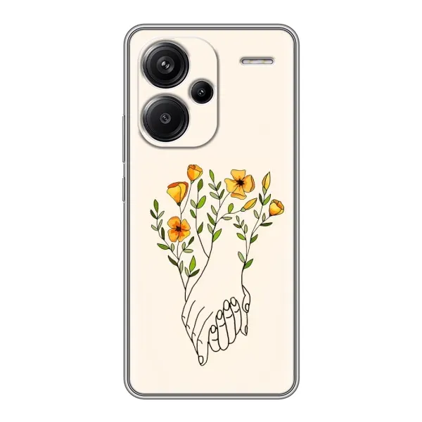 Чехол с принтом «Руки любви» для Xiaomi Redmi Note 13 Pro Plus