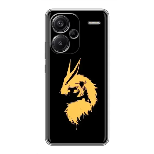 Чехол с принтом «силуэт Курама Наруто» для Xiaomi Redmi Note 13 Pro Plus