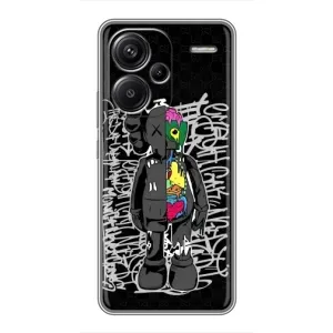 Чехлы для Xiaomi Redmi Note 13 Pro Plus - Bearbrick Louis Vuitton (PREMIUMPrint) (Стиль Bearbrick)