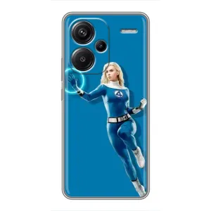 Чехол с принтом Фантастическая четверка для Xiaomi Redmi Note 13 Pro Plus (Сью Сторм полет)