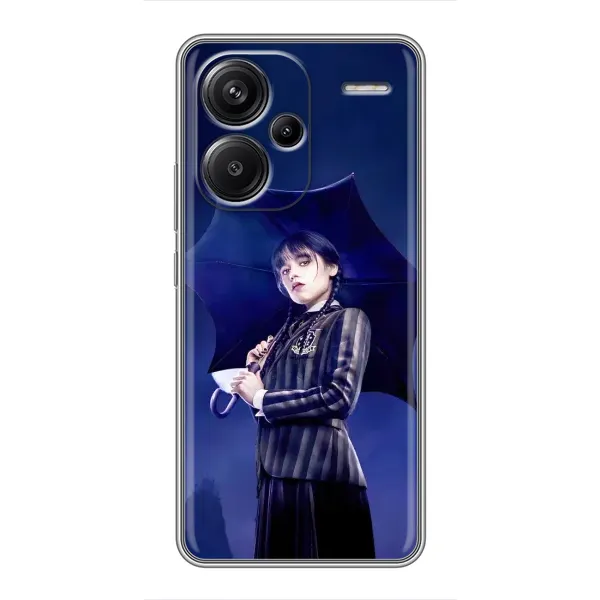 Чохол з принтом «Венздей з парасолькою» для Xiaomi Redmi Note 13 Pro Plus
