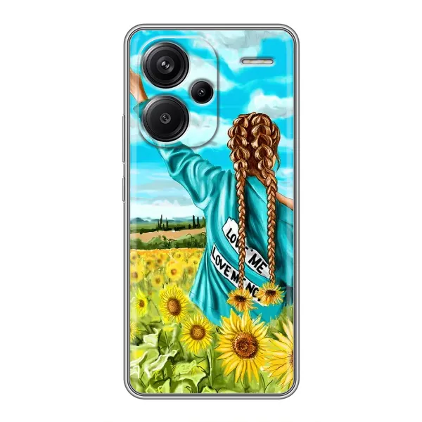 Чехол с принтом «Украиночка» для Xiaomi Redmi Note 13 Pro Plus