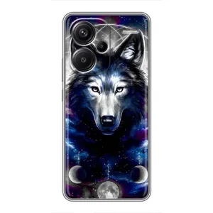 Защитные чехлы для Редми Нот 13 Про Плюс (AlphaPrint) (ХИТ продаж) ВОЛК (Волк)