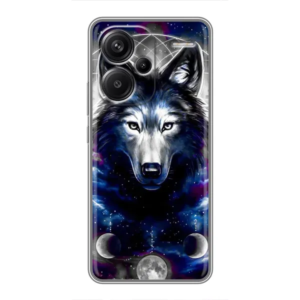 Чехол с принтом «Волк» для Xiaomi Redmi Note 13 Pro Plus Чехол с принтом «Волк» для Xiaomi Redmi Note 13 Pro Plus
