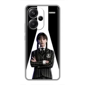 Чехлы Венсдей на Xiaomi Redmi Note 13 Pro Plus Уэнсдей (AlphaPrint) (W-Wednesday)