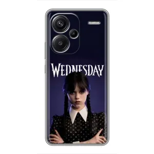 Чехлы Венсдей на Xiaomi Redmi Note 13 Pro Plus Уэнсдей (AlphaPrint) (Wednesday)