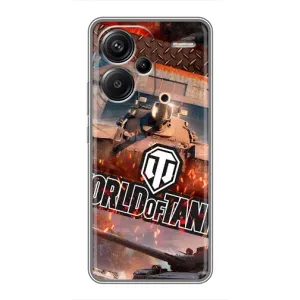 Чехлы с тематикой Киберспорт для Xiaomi Redmi Note 13 Pro Plus (VPrint) (World of Tanks)