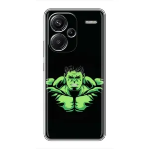 Чехлы с героями Марвел Xiaomi Redmi Note 13 Pro Plus (VPrint) (Зелёный Халк)
