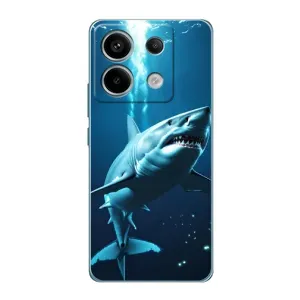 Чохол з картинкою 'Хижаки' для Xiaomi Redmi Note 13 Pro (Акула під водою)