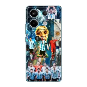 Чохли Мессі для Xiaomi Redmi Note 13 Pro (4G) (AlphaPrint) (Аргентина Мессі)