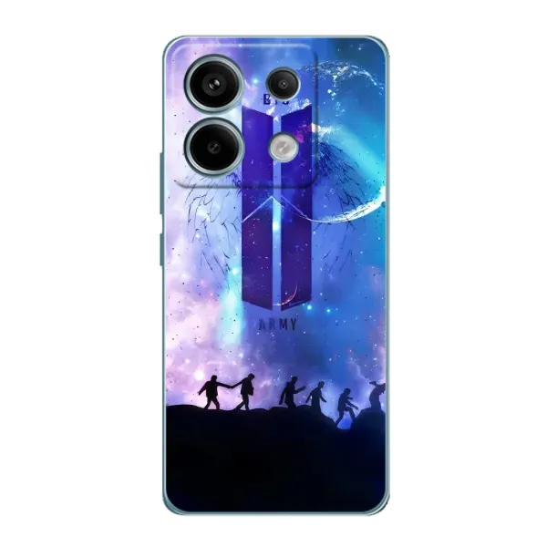 Чехол с принтом «Army BTS» для Xiaomi Redmi Note 13 Pro