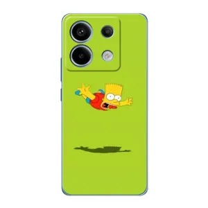 Чехол с Симпсонами для Xiaomi Redmi Note 13 Pro (4G) (VPrint) (Барт Симпсон)