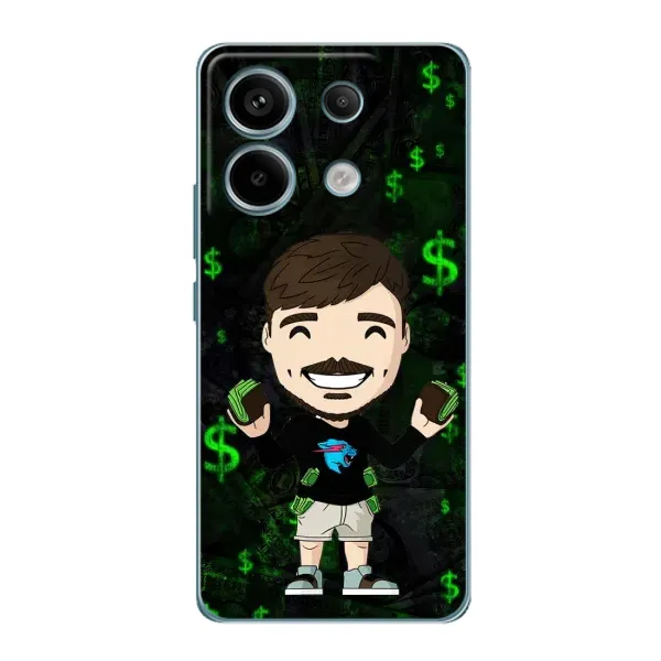 Чохол з принтом «Блогер Beast» для Xiaomi Redmi Note 13 Pro