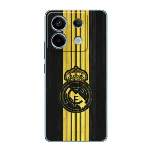 ФК Реал Мадрид чехлы для Xiaomi Redmi Note 13 Pro (4G) (AlphaPrint) (фон Реал Мадрид)