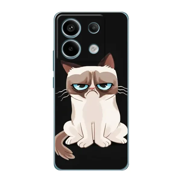 Чохол з принтом «Сумний кіт» для Xiaomi Redmi Note 13 Pro