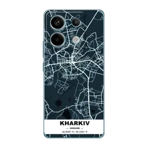 Чехлы для Редми Нот 13 Про (4G) Города Украины (Харьков)