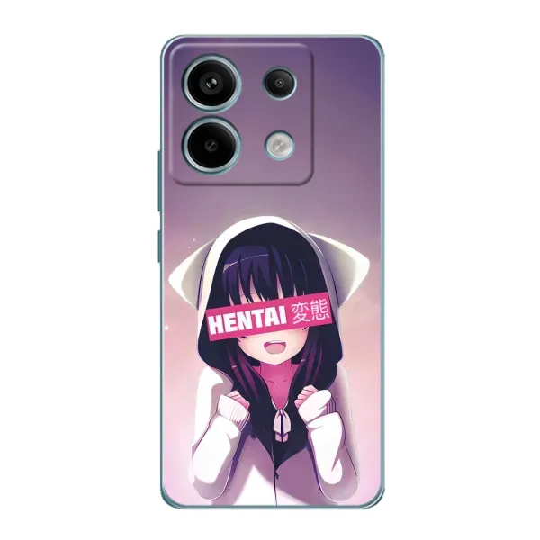 Чехол с принтом «Hentai chan» для Xiaomi Redmi Note 13 Pro