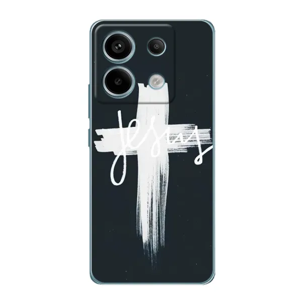 Чехол с принтом «Иисус» для Xiaomi Redmi Note 13 Pro