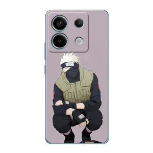 Чехлы Персонажи Аниме Наруто для Xiaomi Redmi Note 13 Pro (AlphaPrint) (Какаши)