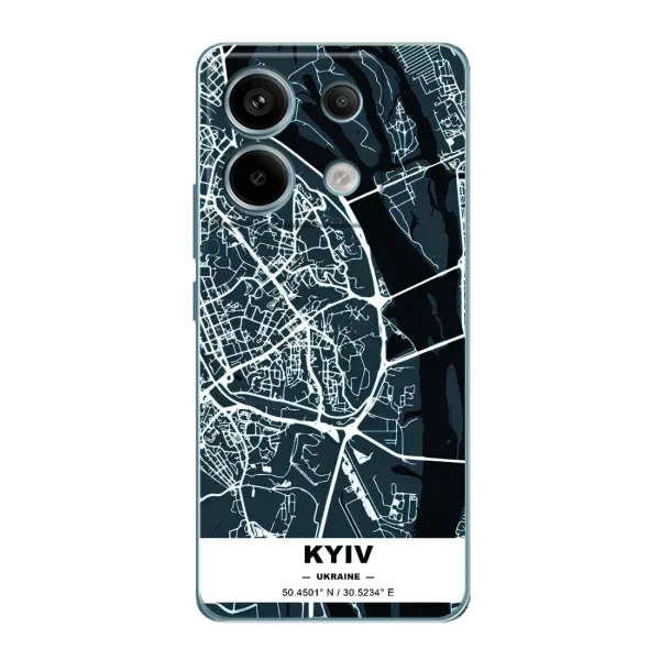Чохол з принтом «Київ» для Xiaomi Redmi Note 13 Pro