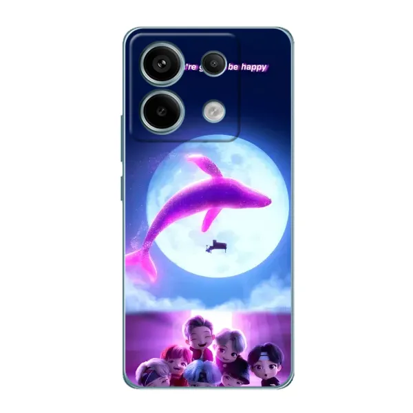 Чехол с принтом «КИТ BTS» для Xiaomi Redmi Note 13 Pro