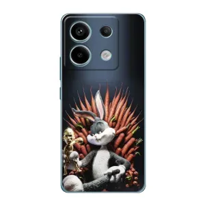 Популярные Чехлы с картинками для Редми Нот 13 Про (4G) (Король Кролик)