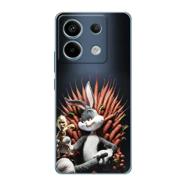 Чохол з принтом «Король Кролик» для Xiaomi Redmi Note 13 Pro