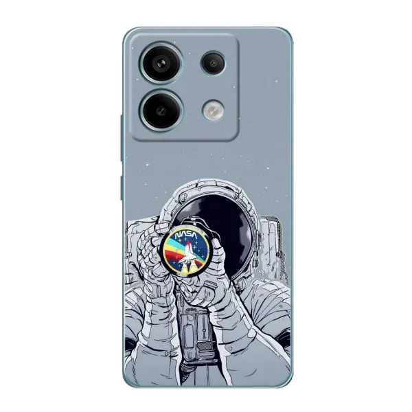 Чехол с принтом «Космонавт фото» для Xiaomi Redmi Note 13 Pro Чехол с принтом «Космонавт фото» для Xiaomi Redmi Note 13 Pro